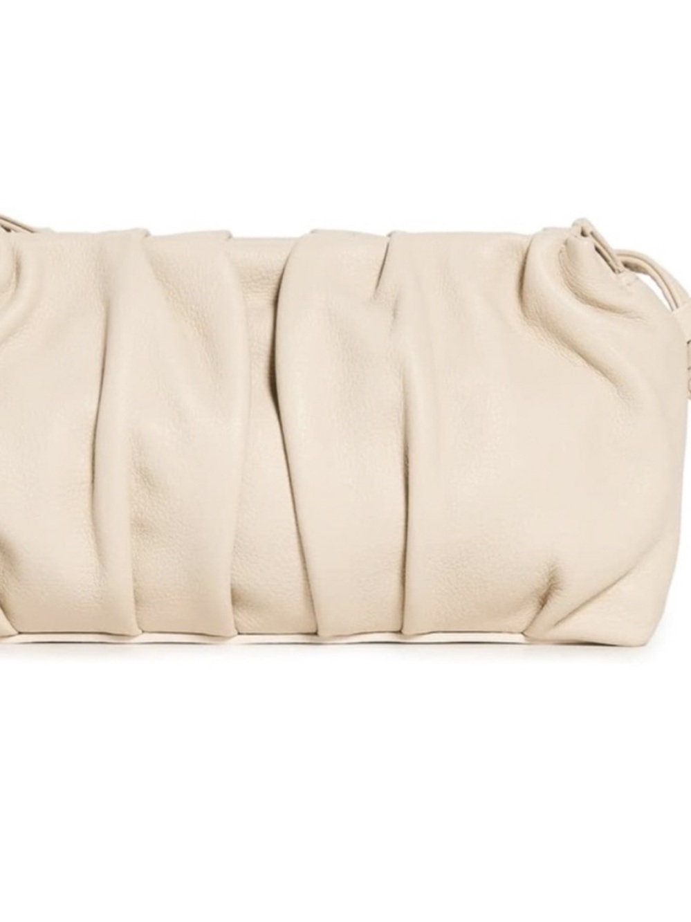 Elleme Leather Mini Vague Bag Sesame cream beige NEW (retails for $480)